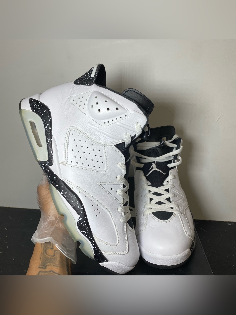 Size 11.5 - Jordan 6 “Reverse Oreo”